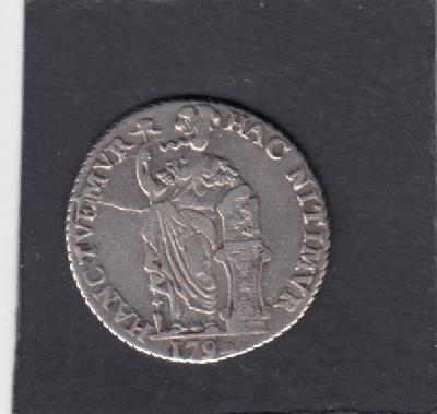 Beschrijving: 1 Gulden Delm.1180 Verk.70.1-2